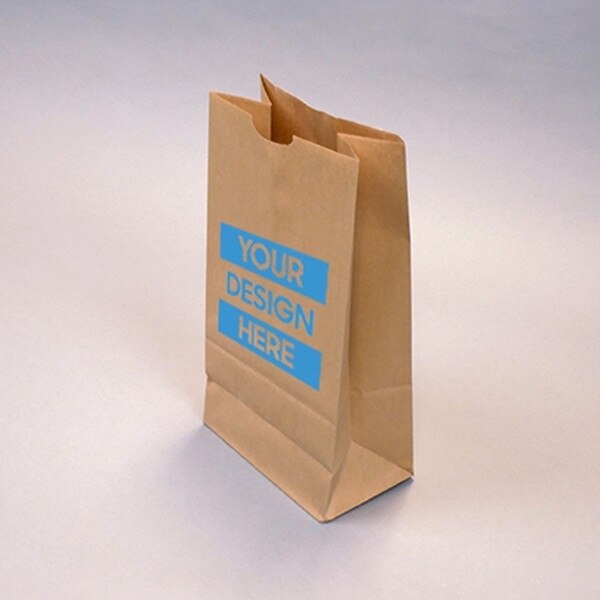 Custom-Printed Natural Kraft 10-lb